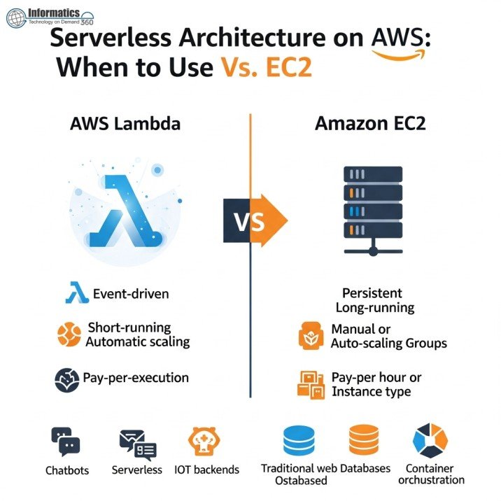 Serverless Architecture on AWS: When to Use Lambda vs. EC2